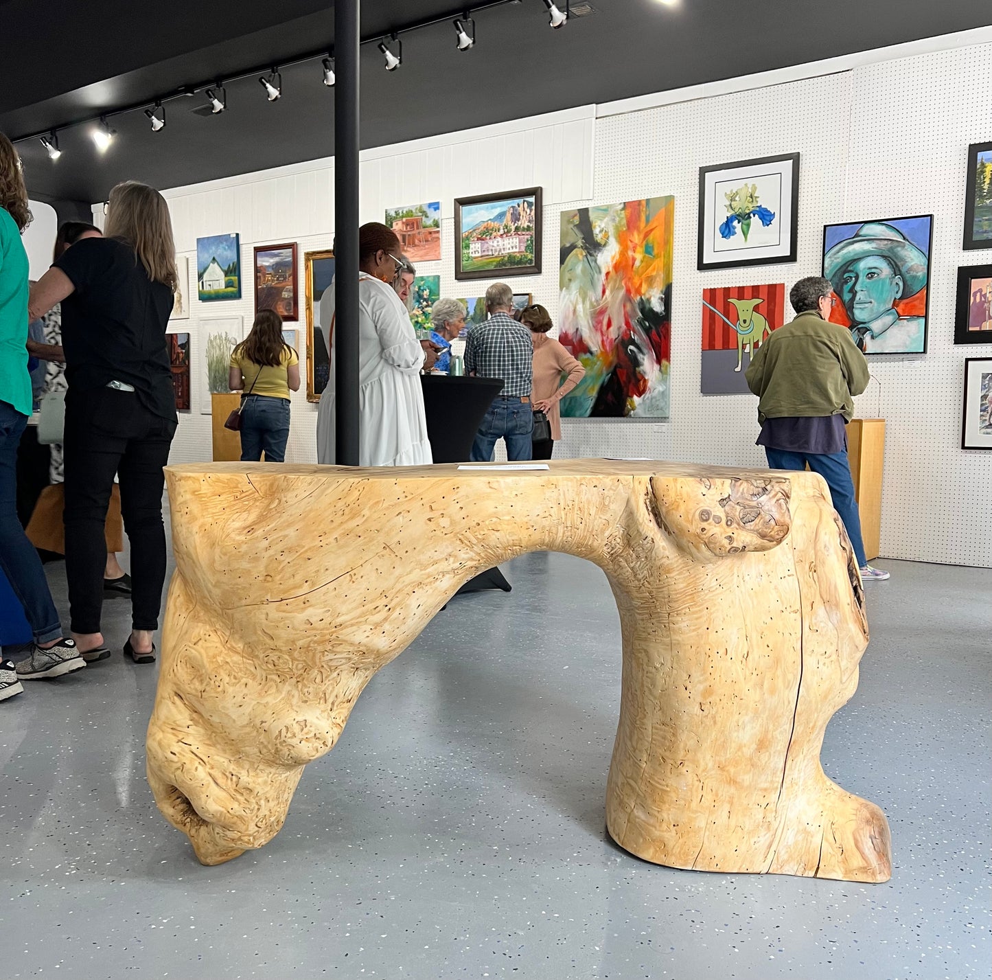 Breaking the rules sculptural console table