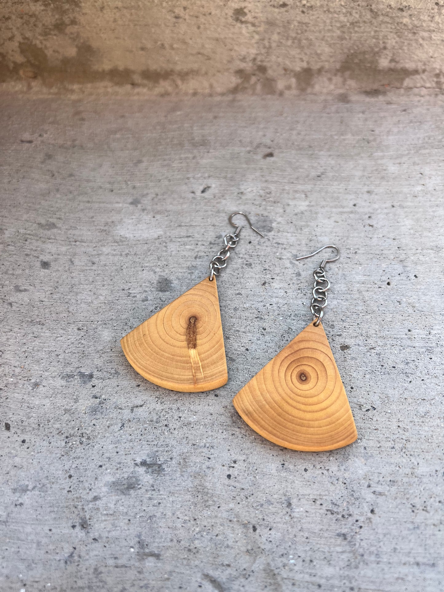 Long unique earrings