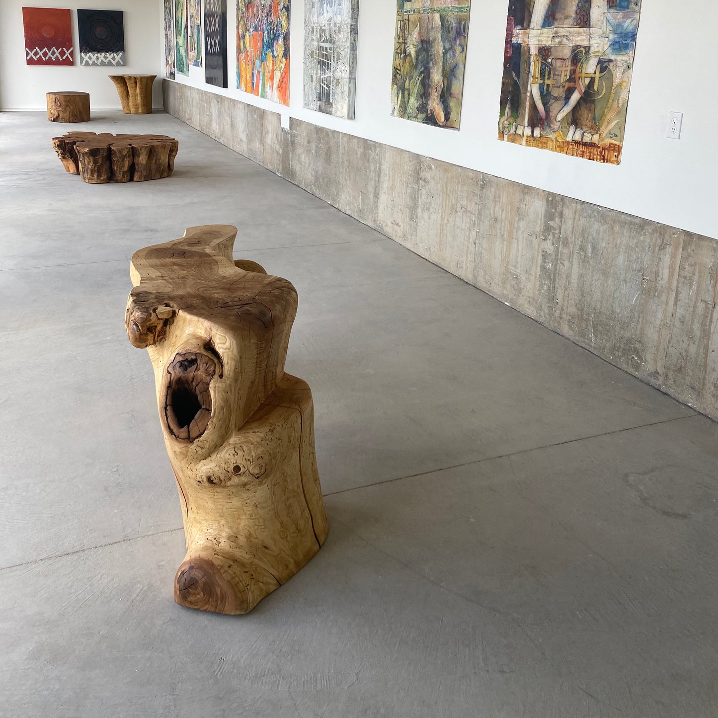 Breaking the rules sculptural console table