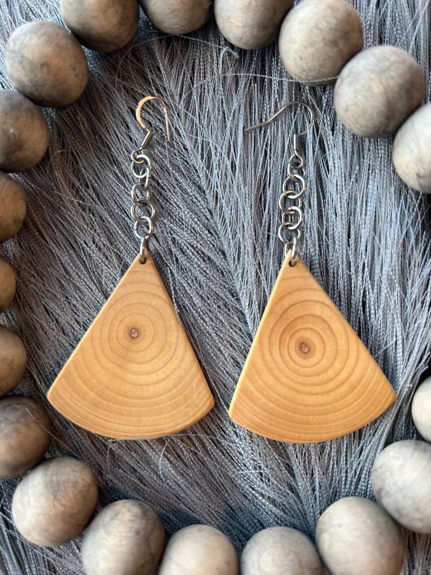 Long unique earrings