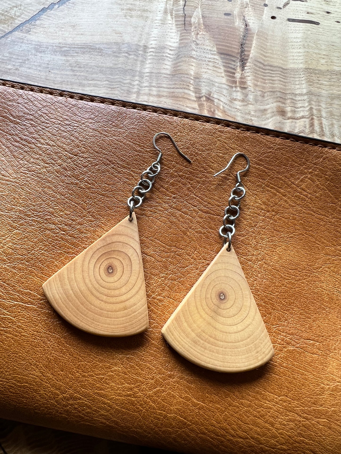 Long unique earrings