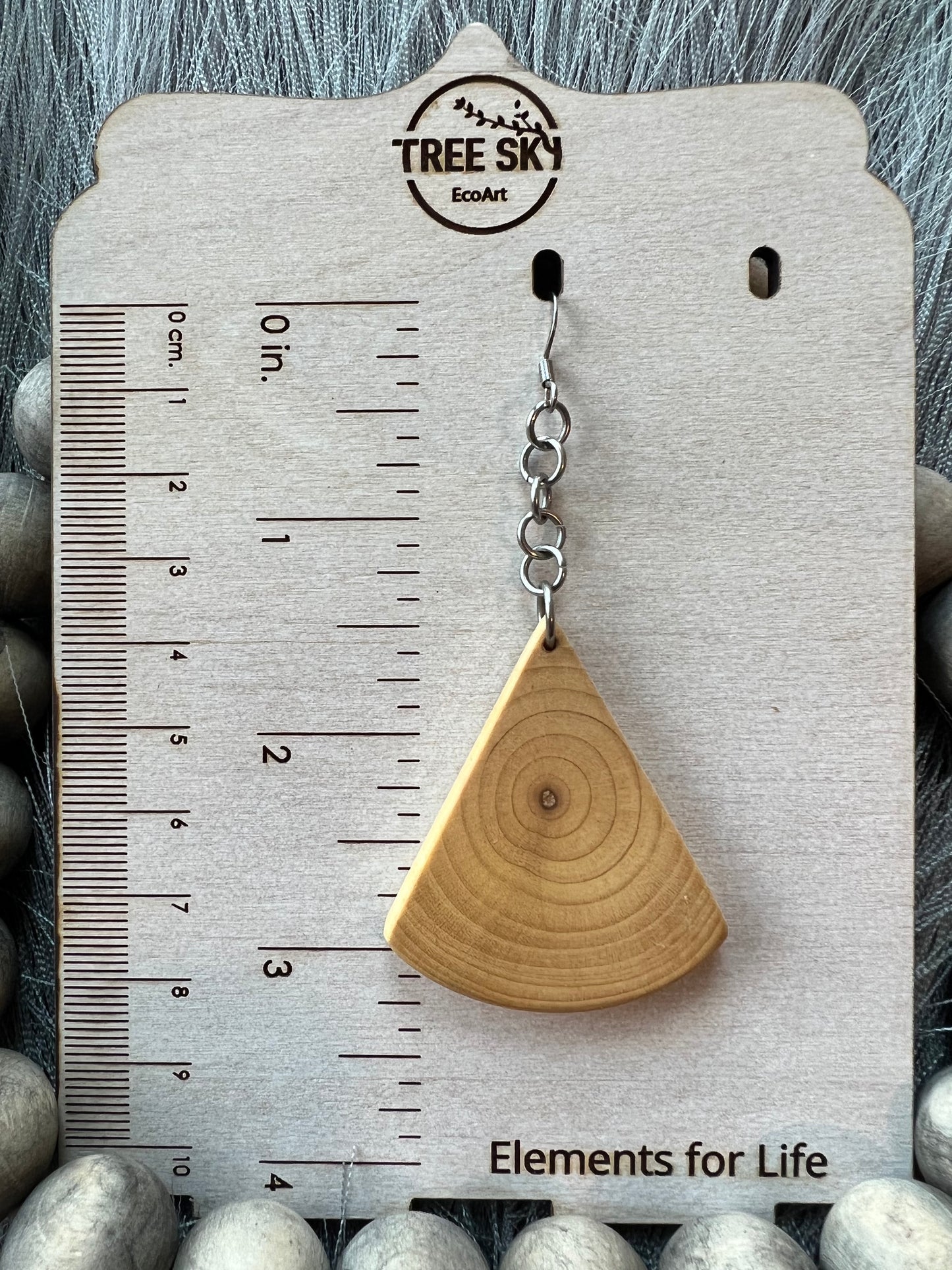 Long unique earrings