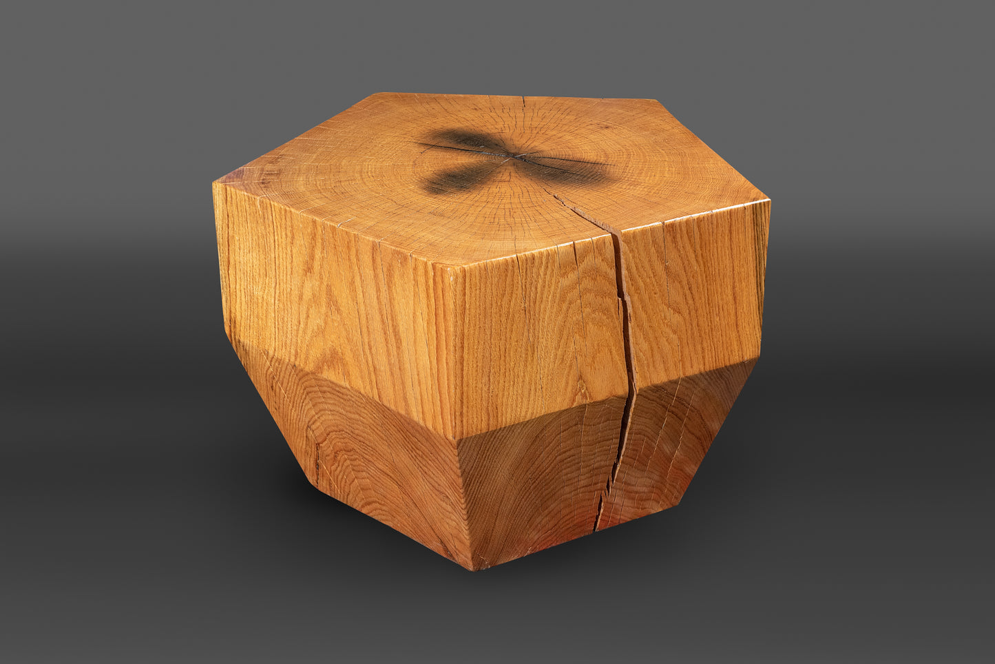 GEOAK sculptural coffee table