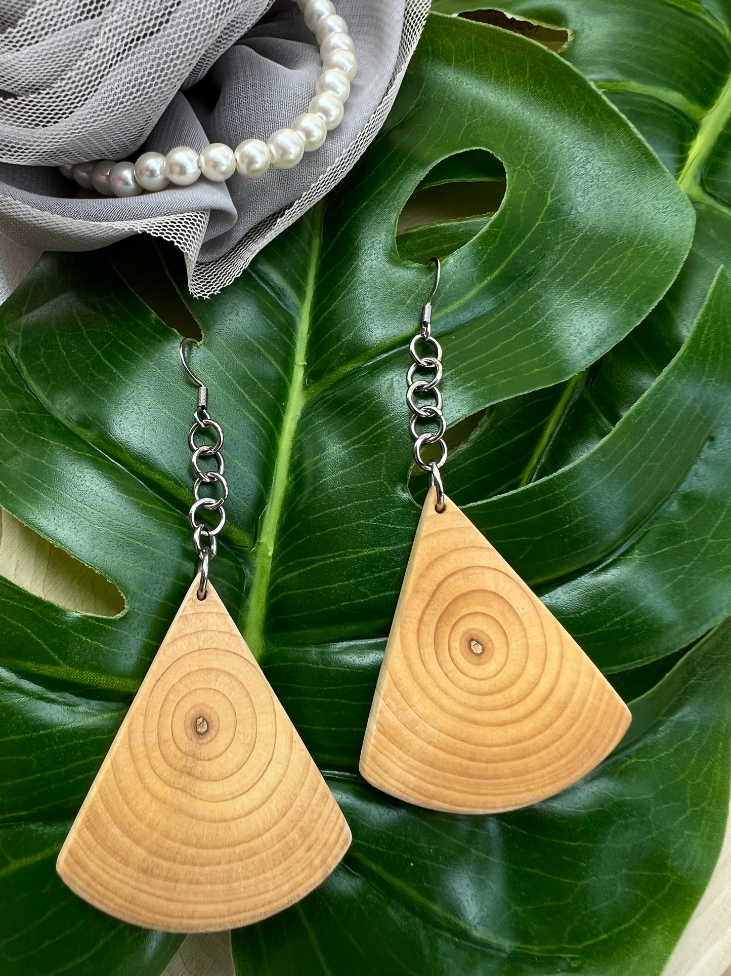 Long unique earrings