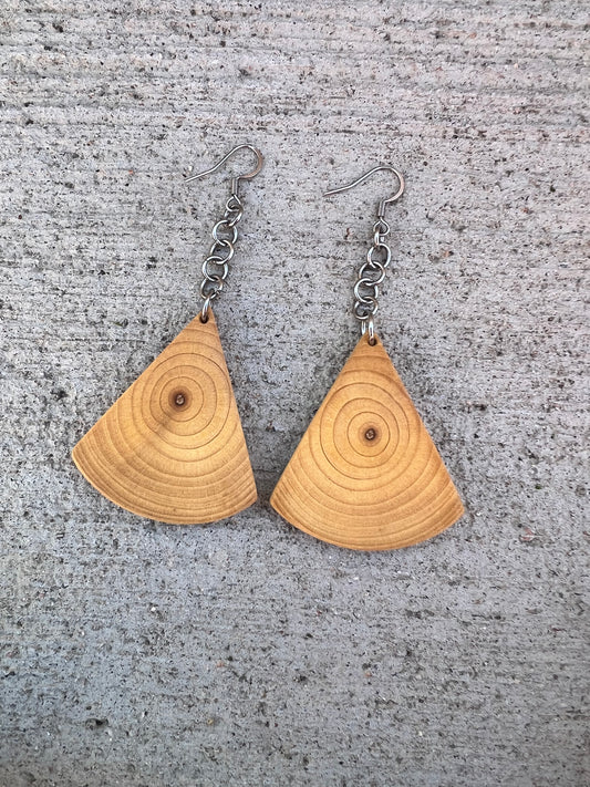Long unique earrings