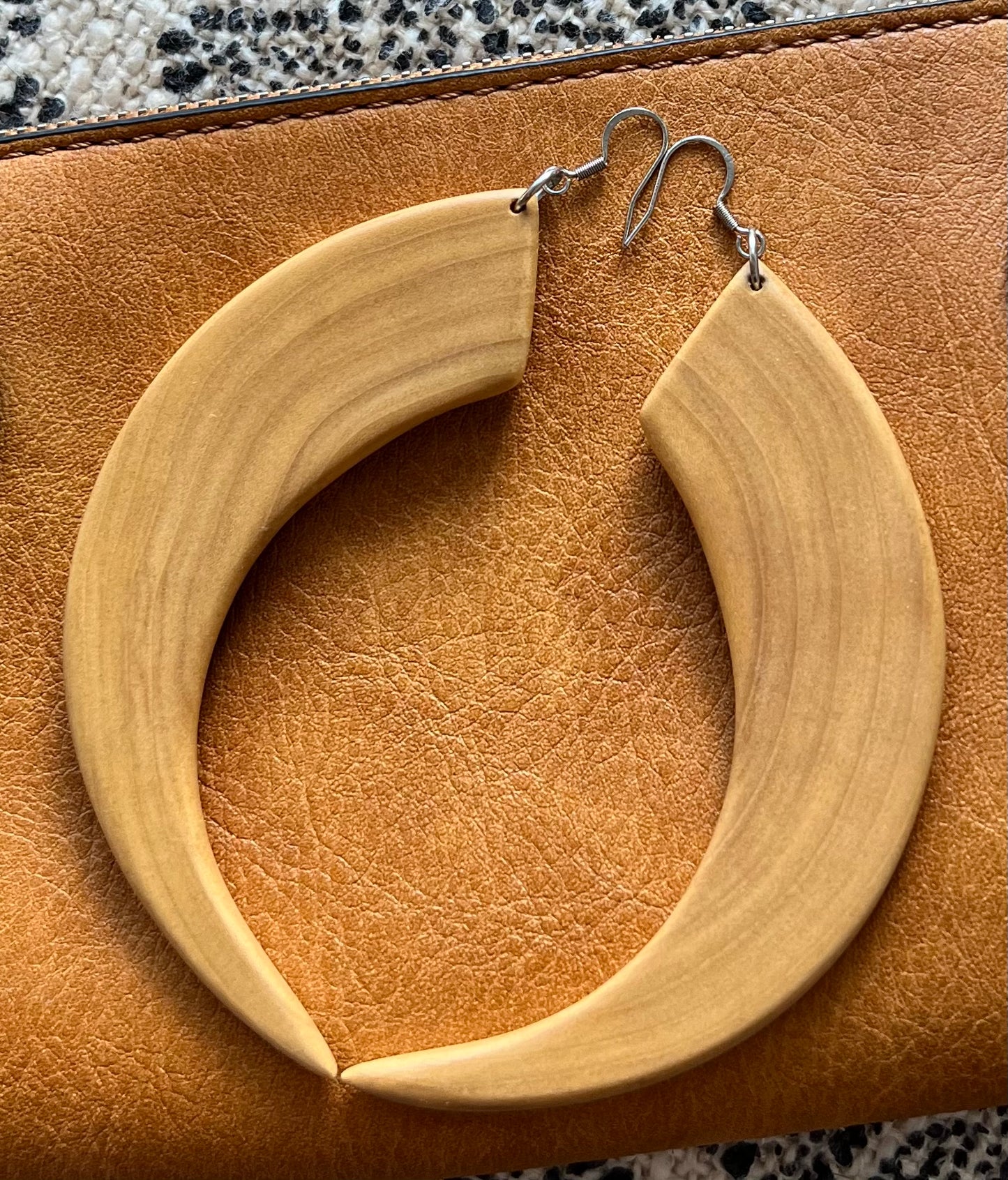 Long handmade earrings